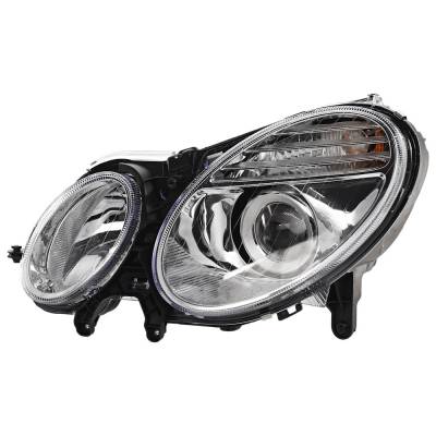 Rareelectrical - New Left Headlights Compatible With Mercedes-Benz E280 E320 E350 E550 E63 Amg E300 2007 2008 2009 By - Image 1