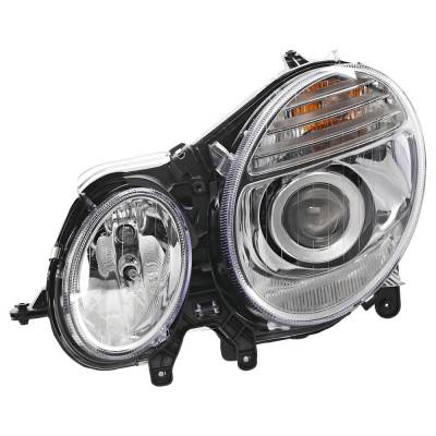 Rareelectrical - New Left Headlights Compatible With Mercedes-Benz E280 E320 E350 E550 E63 Amg E300 2007 2008 2009 By - Image 2