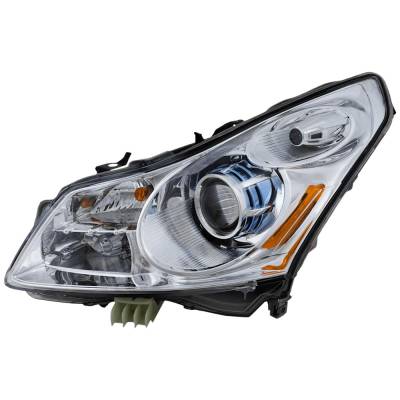 Rareelectrical - New Left Headlights Compatible With Infiniti G37 3.7L 2009-2009 By Part Numbers In2502146 26060Jk60e - Image 2