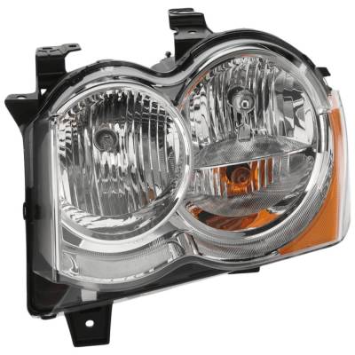 Rareelectrical - New Left Headlights Compatible With Jeep Grand Cherokee 2008 2009 2010 By Part Numbers - Image 1