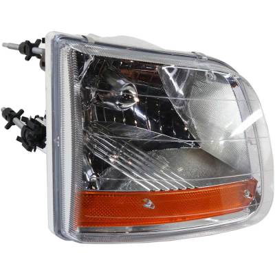 Rareelectrical - New Right Headlights Compatible With Ford F-150 5.4L 2001 2002 2003 By Part Numbers Fo2503267c - Image 1