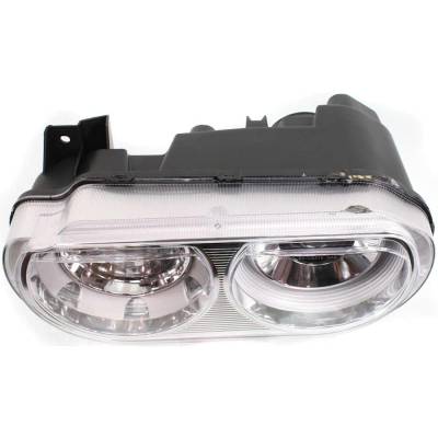 New Left Headlights Compatible With Dodge Challenger 2008 2009 2010 2011 2012 2013 2014 By Part