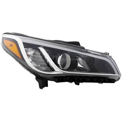 Rareelectrical - New Right Headlights Compatible With Hyundai Sonata 1.6L 2.0L 2.4L 2015 2016 2017 By Part Numbers - Image 2