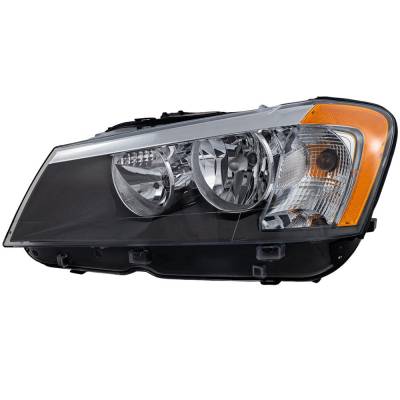 Rareelectrical - New Left Headlights Compatible With Bmw X3 2.0L 3.0L 2011 2012 2013 2014 By Part Numbers Bm2502170c - Image 1