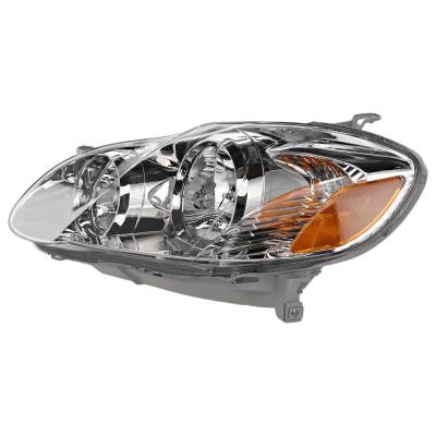 Rareelectrical - New Left Headlights Compatible With Toyota Corolla 1.8L 2005 2006 2007 2008 By Part Numbers - Image 1