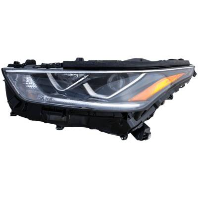 Rareelectrical - New Left Headlights Compatible With Toyota Highlander 2.4L 2.5L 3.5L 2020 2021 2022 2023 By Part - Image 2