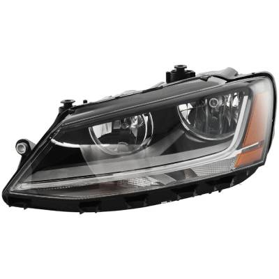 Rareelectrical - New Left Headlights Compatible With Volkswagen Jetta 2017 2018 By Part Numbers Vw2502168c 5C7941005j - Image 1