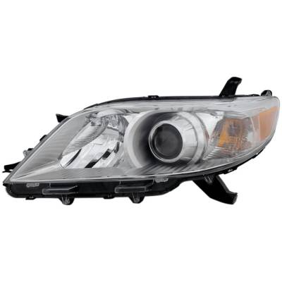 Rareelectrical - New Left Headlights Compatible With Toyota Sienna 2.7L 3.5L 2011 2012 2013 2014 2015 2016 2017 2018 - Image 2