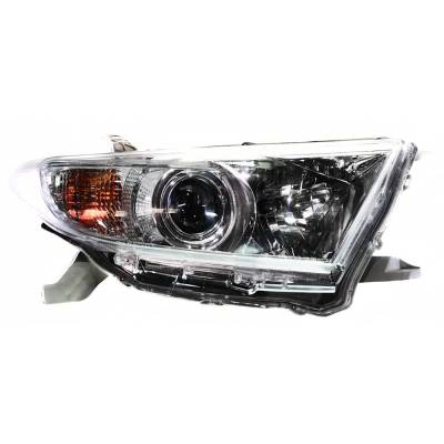 Rareelectrical - New Right Headlights Compatible With Toyota Highlander 3.5L 2010-2010 By Part Numbers To2503202 - Image 2