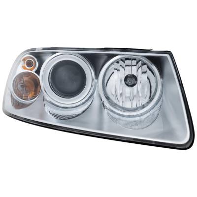 Rareelectrical - New Right Headlights Compatible With Volkswagen Touareg 3.2L 3.6L 4.2L 2004 2005 2006 2007 By Part - Image 1
