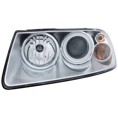 Rareelectrical - New Left Headlights Compatible With Volkswagen Touareg 3.2L 3.6L 4.2L 2004 2005 2006 2007 By Part - Image 1