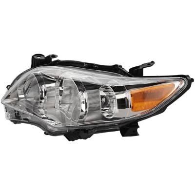 Rareelectrical - New Left Headlights Compatible With Toyota Corolla 1.8L 2011 2012 2013 By Part Numbers To2502203c - Image 1