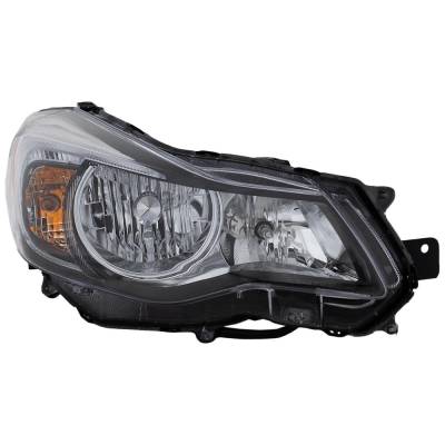 Rareelectrical - New Right Headlights Compatible With Subaru Impreza Xv Crosstrek 2.0L 2.5L 2012 2013 2014 By Part - Image 1