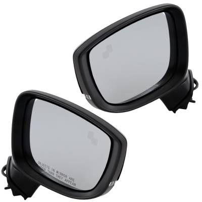 Rareelectrical - New Right Mirror Compatible With Mazda Cx-5 2.0L 2.2L 2.5L 2017-2022 By Part Numbers Ma1321200 - Image 2