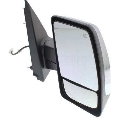 Rareelectrical - New Right Mirror Compatible With Nissan Nv2500 Nv1500 Nv3500 4.0L 5.6L 2012-2020 By Part Numbers - Image 3