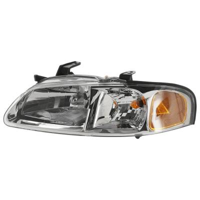 Rareelectrical - New Left Headlights Compatible With Nissan Sentra 1.8L 2.5L 2002 2003 By Part Numbers Ni2502149 - Image 1
