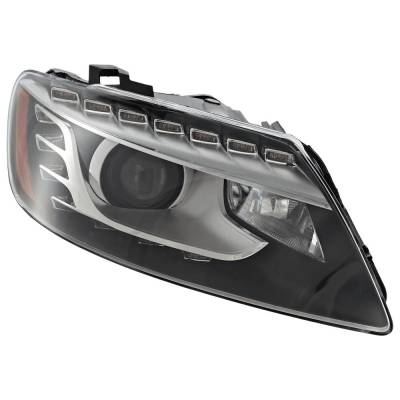 New Right Headlights Compatible With Audi Q7 3.0L 3.6L 4.2L 2010 2011 2012 2013 2014 2015 By Part