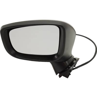 Rareelectrical - New Left Mirror Compatible With Mazda 3 3 Sport 2.0L 2.5L 2017-2017 By Part Numbers Ma1320184 - Image 2