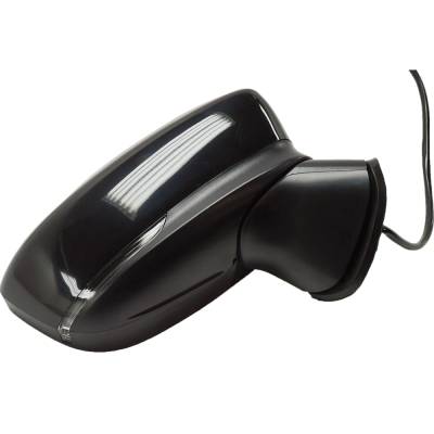 Rareelectrical - New Right Mirror Compatible With Mazda 3 3 Sport 2.0L 2.5L 2017-2017 By Part Numbers Ma1321184 - Image 1