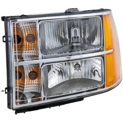 Rareelectrical - New Left Headlights Compatible With Gmc Sierra 1500 Sierra 2500 Hd Sierra 3500 Hd 2007 2008 2009 - Image 3