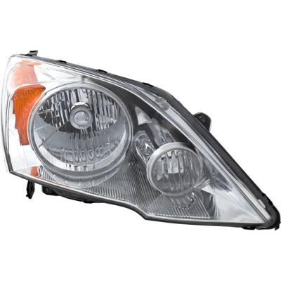 Rareelectrical - New Right Headlights Compatible With Honda Cr-V 2.4L 2007 2008 2009 2010 2011 By Part Numbers - Image 1