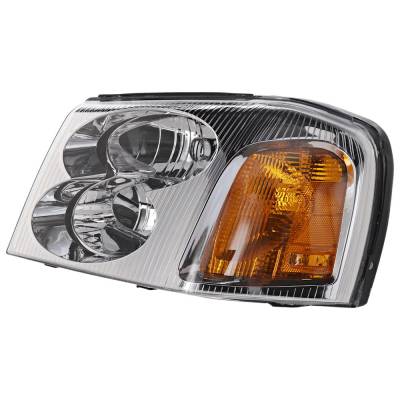 Rareelectrical - New Left Headlights Compatible With Gmc Envoy Xl Envoy Envoy Xuv 4.2L 5.3L 2002 2003 2004 2005 2006 - Image 1