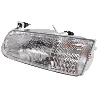 Rareelectrical - New Left Headlights Compatible With Ford Windstar 3.0L 3.8L 1995 1996 1997 By Part Numbers Fo2502123 - Image 2