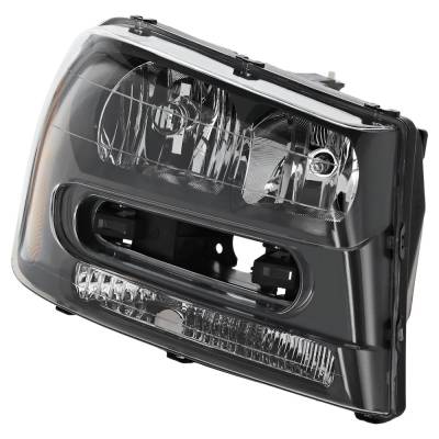 Rareelectrical - New Right Headlights Compatible With Chevrolet Trailblazer Trailblazer Ext 4.2L 5.3L 6.0L 2002 2003 - Image 1