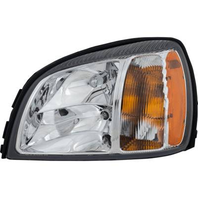 Rareelectrical - New Left Headlights Compatible With Cadillac Deville 4.6L 2004 2005 By Part Numbers Gm2502240 - Image 2
