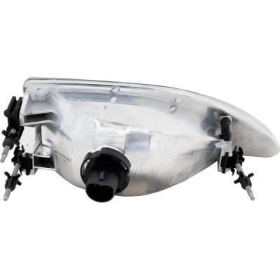 Rareelectrical - New Left Headlights Compatible With Ford Mustang 4.6L 5.0L 5.8L 1994 1995 1996 1997 1998 By Part - Image 1