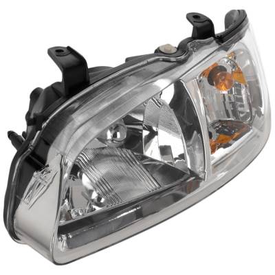 Rareelectrical - New Left Headlights Compatible With Nissan Sentra 1.8L 2.0L 2000 2001 2002 2003 By Part Numbers - Image 1