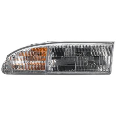 Rareelectrical - New Left Headlights Compatible With Ford Thunderbird 3.8L 4.6L 1994 1995 By Part Numbers Fo2502128 - Image 2