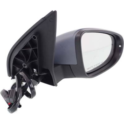 Rareelectrical - New Right Mirror Compatible With Volkswagen Golf Gti 2.5L 2.0L 1.4L 2010 2011 2012 2013 By Part - Image 1