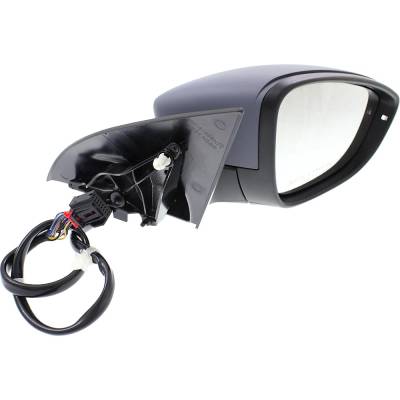 Rareelectrical - New Right Mirror Compatible With Volkswagen Cc Passat 3.6L 2.0L 2.5L 2009 2010 2011 By Part Numbers - Image 1