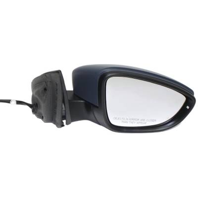 Rareelectrical - New Right Mirror Compatible With Volkswagen Cc Passat 3.6L 2.0L 2009 2010 2011 By Part Numbers - Image 2