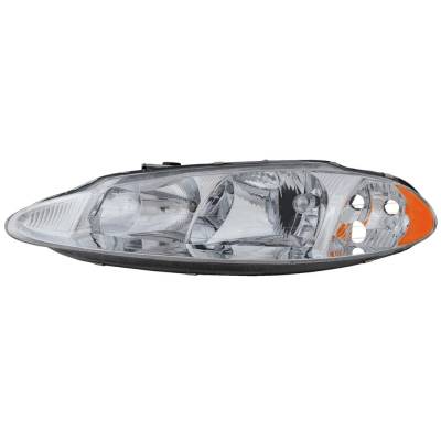 Rareelectrical - New Left Headlights Compatible With Chrysler Dodge Intrepid 2.7L 3.2L 3.5L 1998 1999 2000 2001 2002 - Image 1