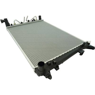 Rareelectrical - New Radiator Compatible With Hyundai Audi 2013 2014 2015 2016 By Part Numbers Hy3010181 13467 - Image 1