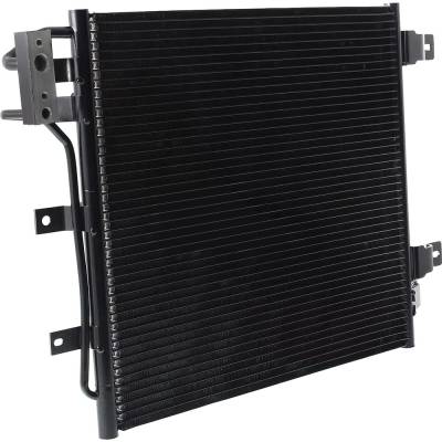 Rareelectrical - New A/C Condenser Compatible With Jeep Wrangler 2012 2013 2014 2015 2016 2017 2018 By Part Numbers - Image 3