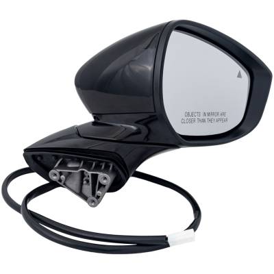 Rareelectrical - New Right Mirror Compatible With Mazda 3 2.5L 2019-2020 By Part Numbers Ma1321239 Benj69121e-Pfm - Image 1