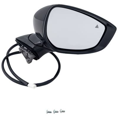 Rareelectrical - New Right Mirror Compatible With Mazda 3 2.5L 2019-2020 By Part Numbers Ma1321239 Benj69121e-Pfm - Image 2