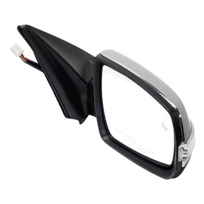New Left Mirror Compatible With Kia Sorento 2.4L 3.3L 2014-2014 By Part Numbers Ki1320212 876101U720