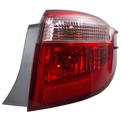 Rareelectrical - New Right Tail Light Compatible With Toyota Corolla 2017 2018 2019 By Part Numbers To2805130 - Image 1