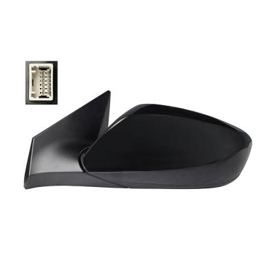 Rareelectrical - New Left Mirror Compatible With Hyundai Elantra Coupe Gl Gls Gs Se Coupe 2 Door 2.0L 2014 2015 2016 - Image 2