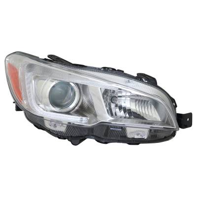 Rareelectrical - New Right Side Headlight Compatible With Subaru Wrx Base Sedan 2015 2016 2017 2018 2019 2020 2021 By - Image 2
