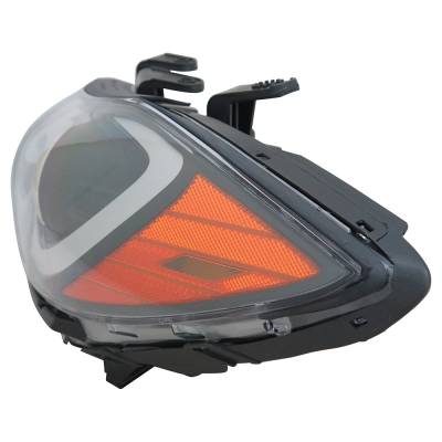 Rareelectrical - New Left Headlights Compatible With Hyundai Elantra Eco Sedan 2017 2018 By Part Numbers Hy2503206 - Image 1