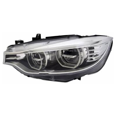 Rareelectrical - New Left Headlight Compatible With Bmw 430I Base Coupe Plastic Led Bulb High And Low Beam Included - Image 2