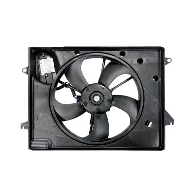 Rareelectrical - New Dual Radiator And Condenser Fan Fits Hyundai Sonata 2.4L 2015-2016 25380-C2000 25380C2000 - Image 2