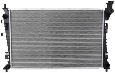 Rareelectrical - New Radiator Assembly Compatible With Ford 08-11 Focus 2.0L L4 121 Cid 8S4z 8005 A Fo3010286 3510 - Image 2
