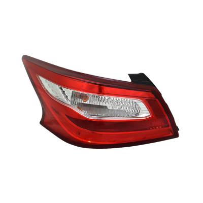 New Outer Left Tail Light Compatible With Nissan Altima 2016-2017 26555-9Hs0a 265559Hs0a Ni2804106