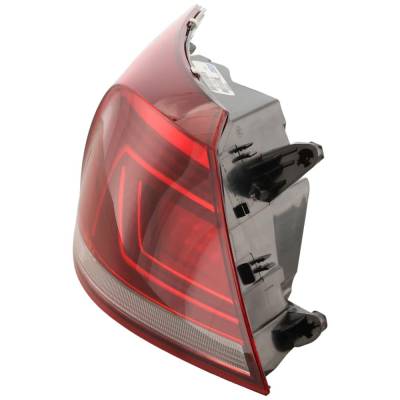 Rareelectrical - New Left Tail Lights Compatible With Volkswagen Cc 2.0L 3.6L 2013 2014 2015 2016 2017 By Part - Image 1